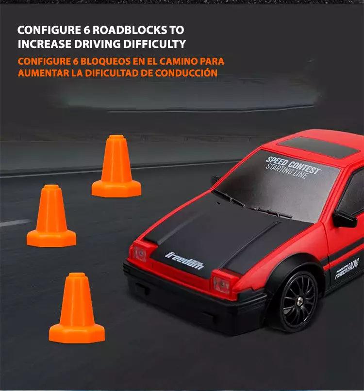 Carrinho de Controle Remoto Drift de Alta Velocidade